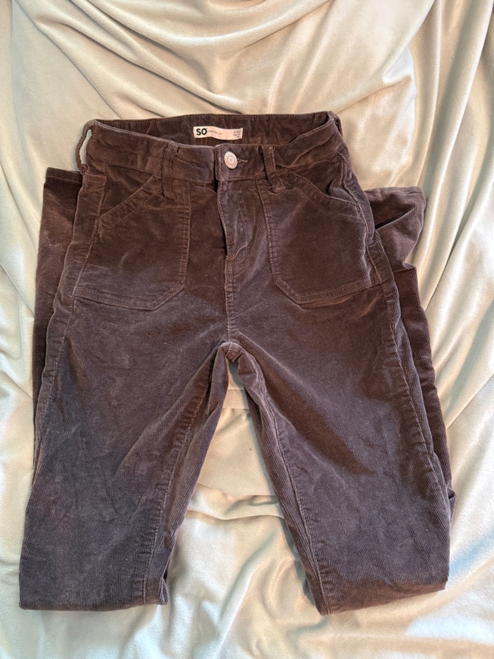 SO Brown Corduroy women pant’s